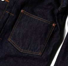 画像7: STRASS BURGER (ストラスバーガー) JUMBO 14.5oz SELVEDGE PH101 DENIM JACKET (7)