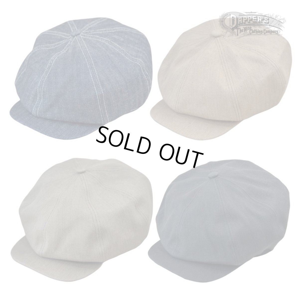 画像1: Dapper`s (ダッパーズ) Classical Casquette TypeA  (1)