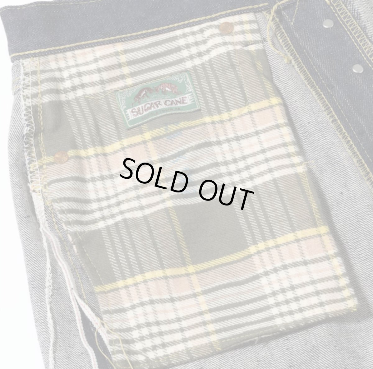 画像20: SUGAR CANE (シュガーケーン)  SUGAR CANE Super "Denim" Collectibles #50 13.5oz. DENIM WAIST OVERALLS “1940’s SPECIAL” Made in USA (20)