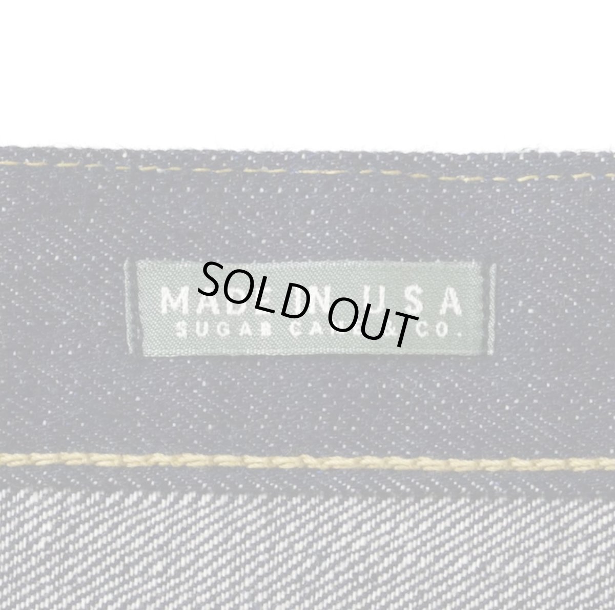 画像6: SUGAR CANE (シュガーケーン)  SUGAR CANE Super "Denim" Collectibles #50 13.5oz. DENIM WAIST OVERALLS “1940’s SPECIAL” Made in USA (6)