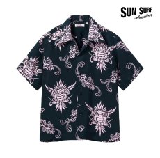 画像1: SUNSURF (サンサーフ) RAYON HAWAIIAN SHIRT “INCARNATION OF GOD” (1)