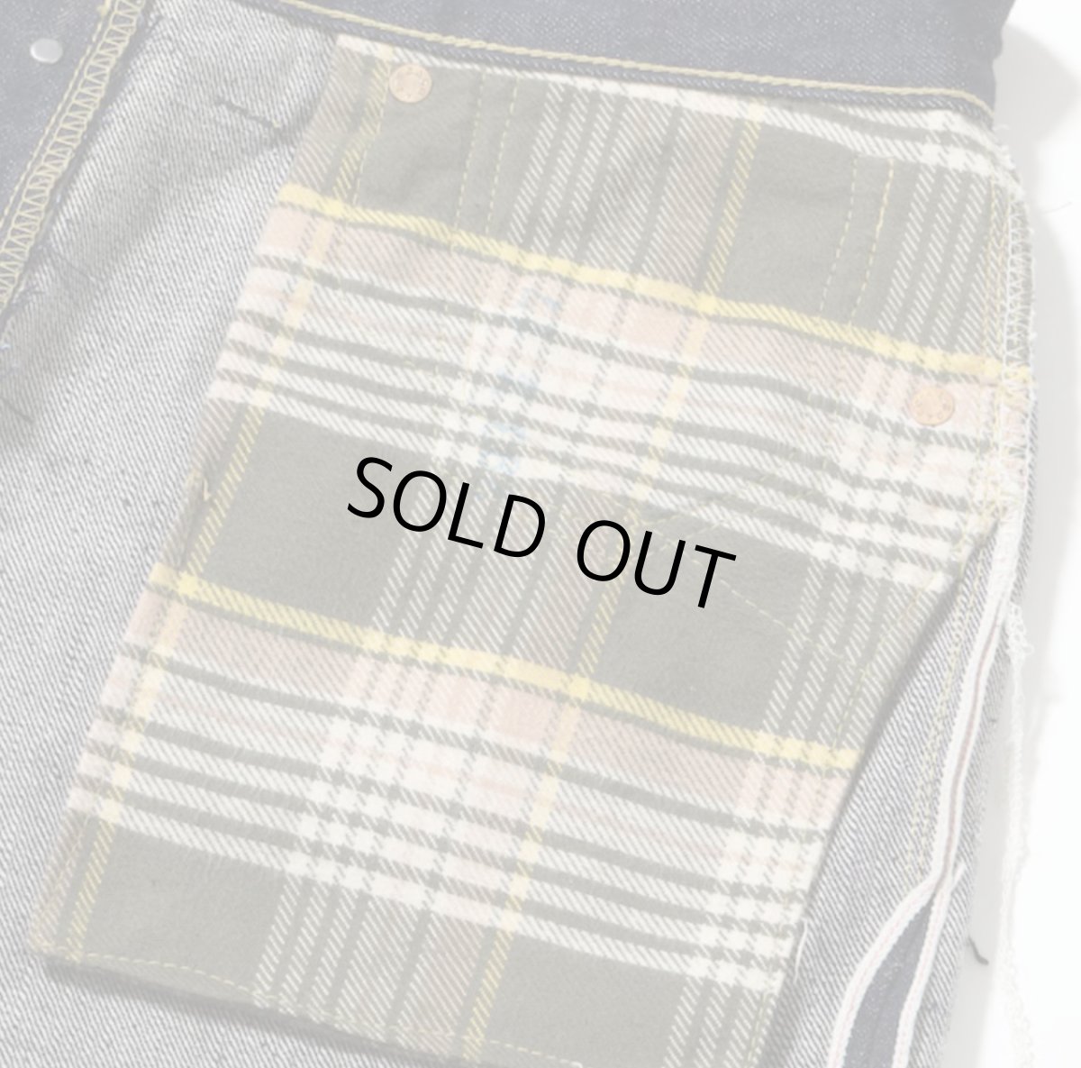 画像19: SUGAR CANE (シュガーケーン)  SUGAR CANE Super "Denim" Collectibles #50 13.5oz. DENIM WAIST OVERALLS “1940’s SPECIAL” Made in USA (19)