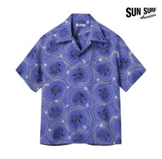 画像4: SUNSURF (サンサーフ) RAYON HAWAIIAN SHIRT “DRAGON GRID”  (4)