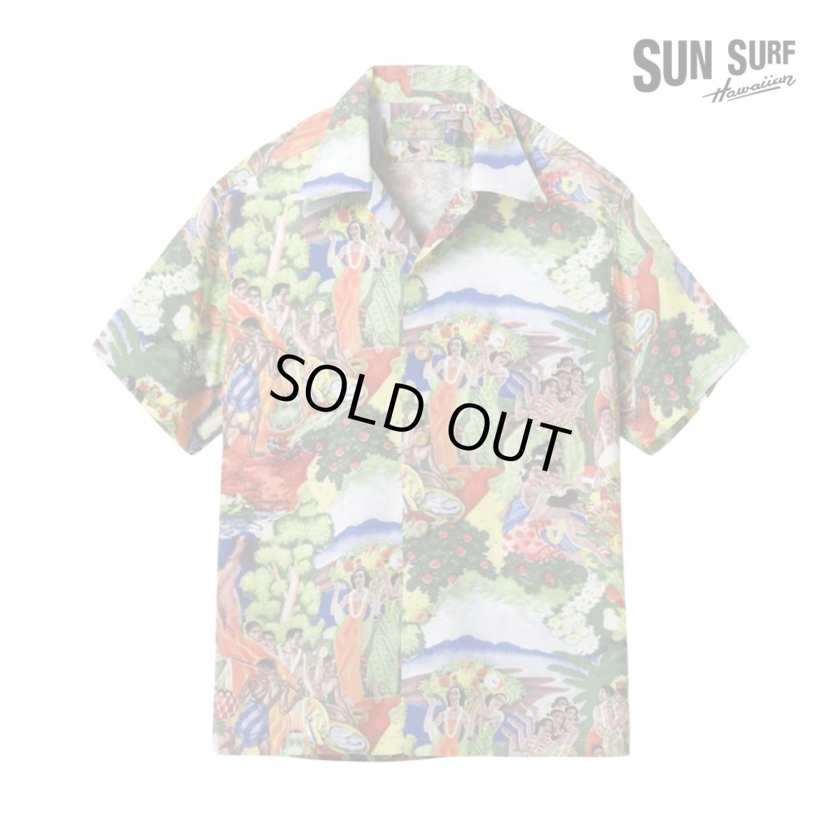 画像1: SUNSURF (サンサーフ) SUN SURF SPECIAL EDITION “ORIGINAL MATSON MENU DESIGN by EUGENE SAVAGE” (SHORT SLEEVE) (1)