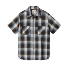 画像2: SUGAR CANE (シュガーケーン)  RAYON TWILL CHECK WORK SHIRT (2)