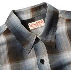 画像4: SUGAR CANE (シュガーケーン)  RAYON TWILL CHECK WORK SHIRT (4)