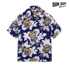 画像3: SUNSURF (サンサーフ) RAYON HAWAIIAN SHIRT “UKULELE MELODY” (3)