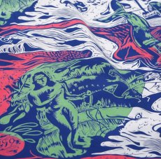 画像12: SUNSURF (サンサーフ) SUN SURF SPECIAL EDITION “GAUGUIN WOODCUT MYSTIC” (SHORT SLEEVE) (12)