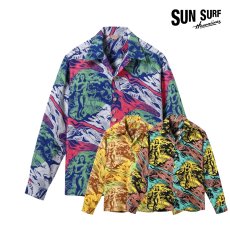 画像1: SUNSURF (サンサーフ) SUN SURF SPECIAL EDITION “GAUGUIN WOODCUT MYSTIC” (LONG SLEEVE) (1)