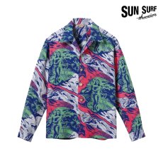 画像3: SUNSURF (サンサーフ) SUN SURF SPECIAL EDITION “GAUGUIN WOODCUT MYSTIC” (LONG SLEEVE) (3)