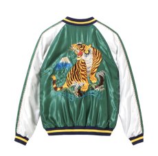 画像3: TAILOR TOYO (テーラー東洋) Early 1950s Style Acetate Souvenir Jacket “ROARING TIGER” × “EAGLE” (3)