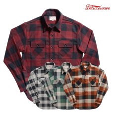 画像1: DELUXEWARE (デラックスウエア) 50s BUFFALO CHECK (1)