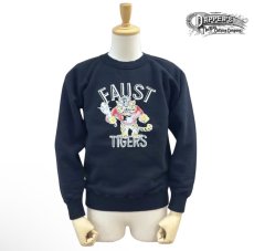 画像1: Dapper`s (ダッパーズ) 3.0mm Binder Crew Neck Sweat Flocky Print Design Model (1)