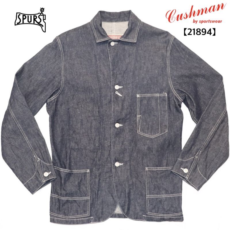 CUSHMAN(クッシュマン) 10oz DENIM COVER ALL - SPURS(スパーズ)