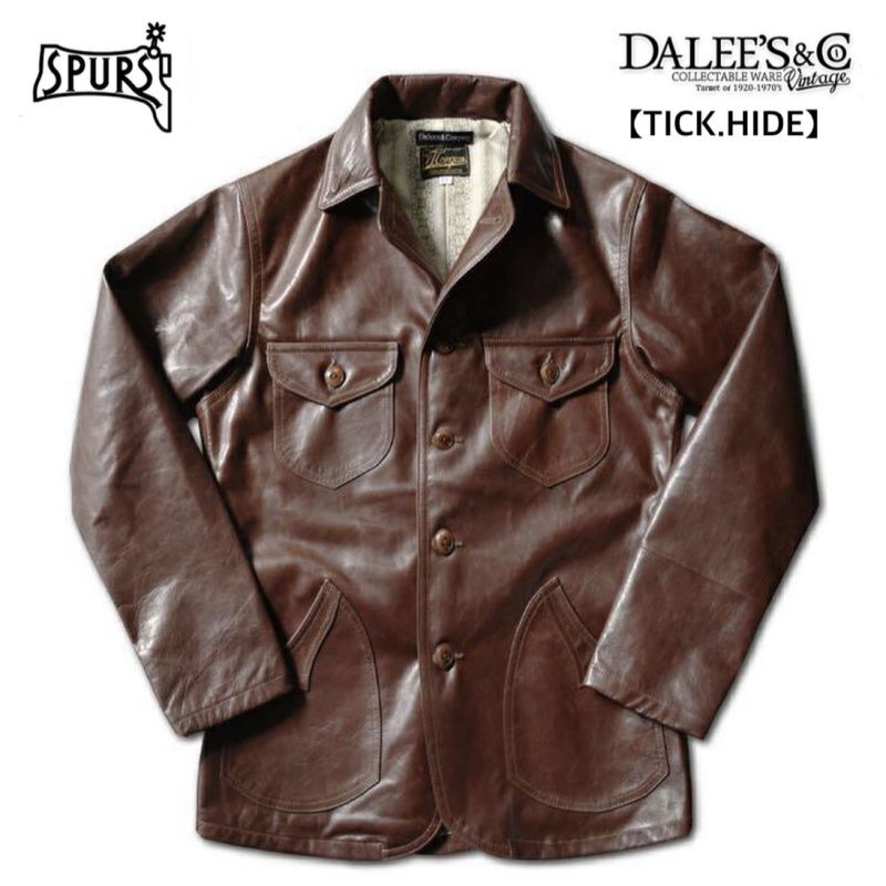 画像1: DALEE'S&CO(ダリーズ＆コー) TICK HIDE 10s Sack Jacket (1)
