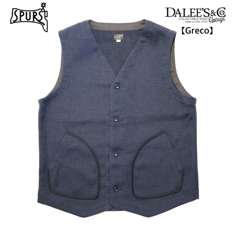画像1: DALEE'S&CO(ダリーズ＆コー) Greco [30s Greco Vest] (1)